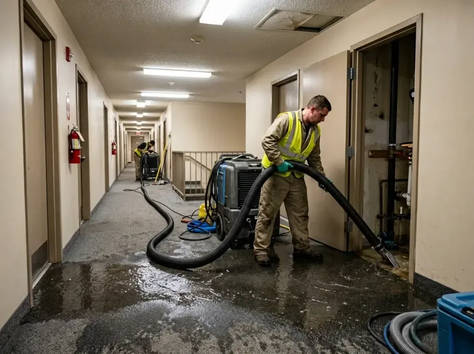 multi-unit-apartment-hallway-f-005 — frequently asked questions, Emergency Burst Pipe Water Extraction & Removal in Aldine,…